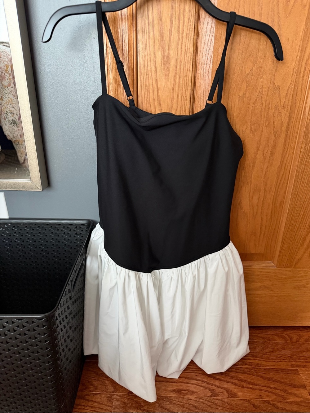 Abercrombie YPB black and white exercise dress — NWT - size medium
